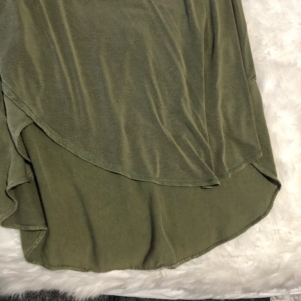 🦅 High-Low 3/4 Softest Tee - Picture 3 of 3